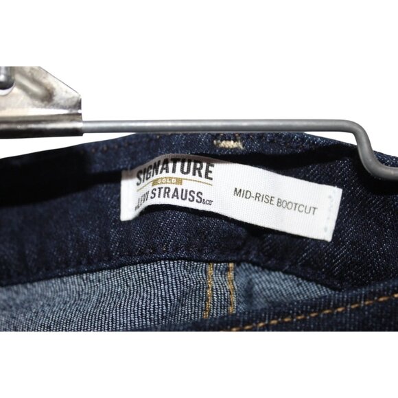 Levi Strauss Signature Gold Womens Plus Size Mid Rise Bootcut 28 L W38 x L34 - Picture 4 of 6